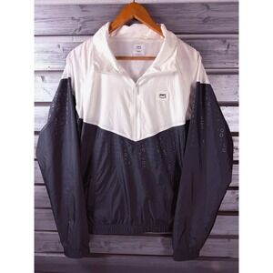 Amazon Web Services Windbreaker Jacket Mens M 1/2 Zip  Pullover